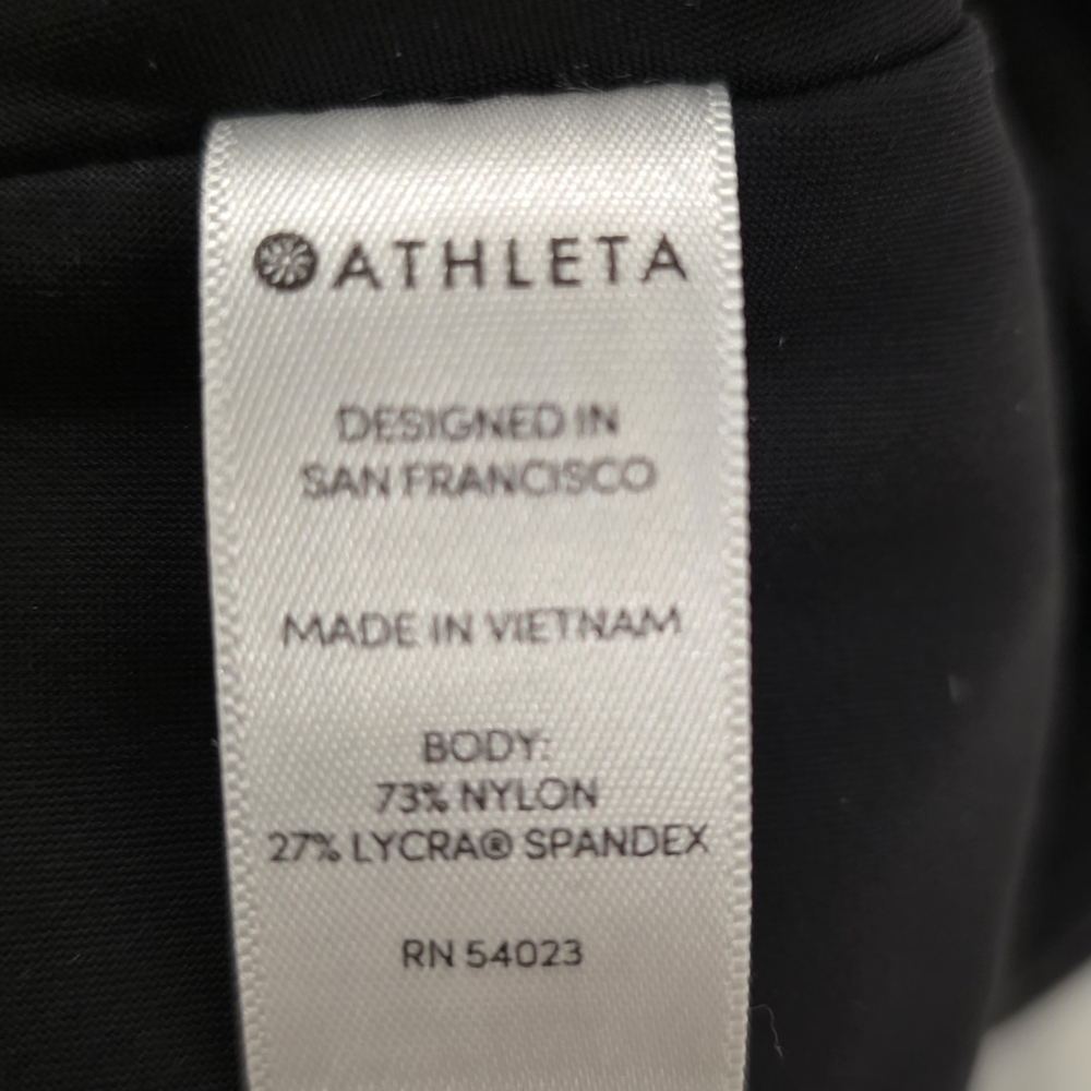 Athleta Stellar Crop Pant Black High Rise Travel Work Pants Size Small - Picture 5 of 11